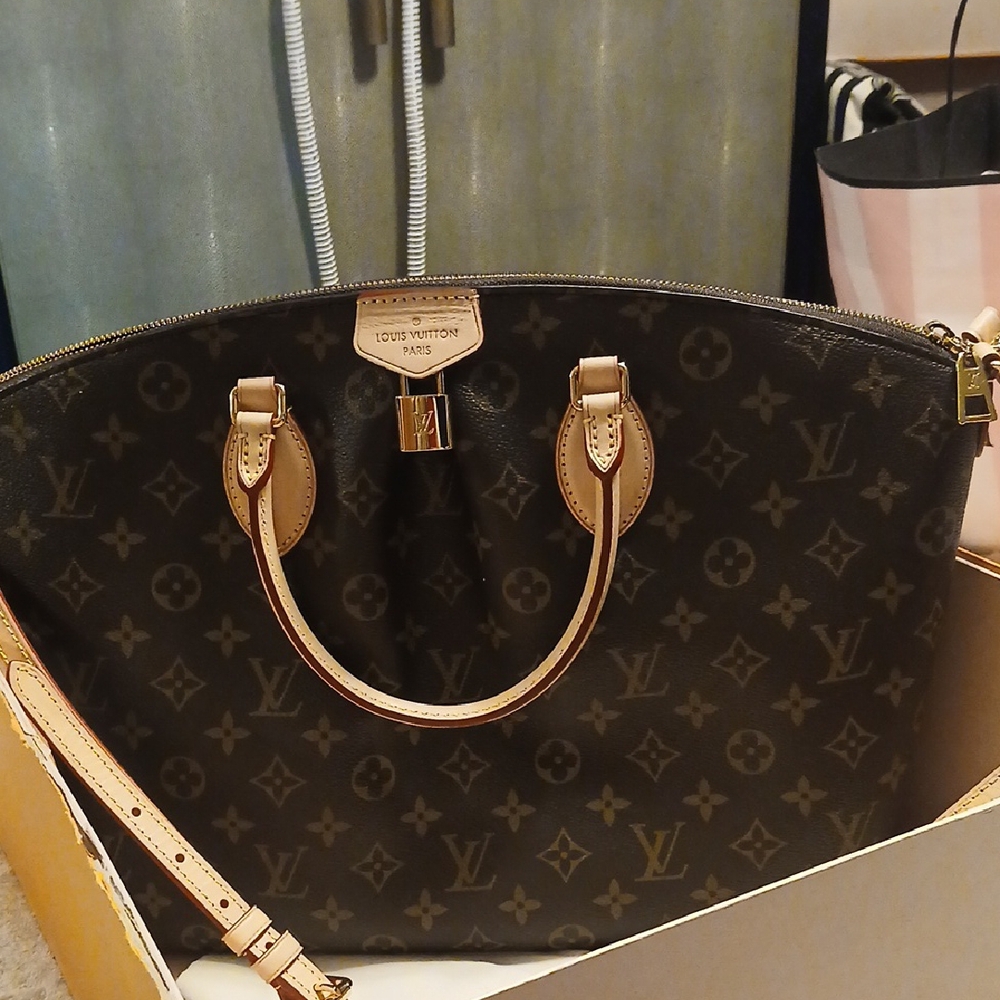 Louis Vuitton Dark Brown Monogram Tote